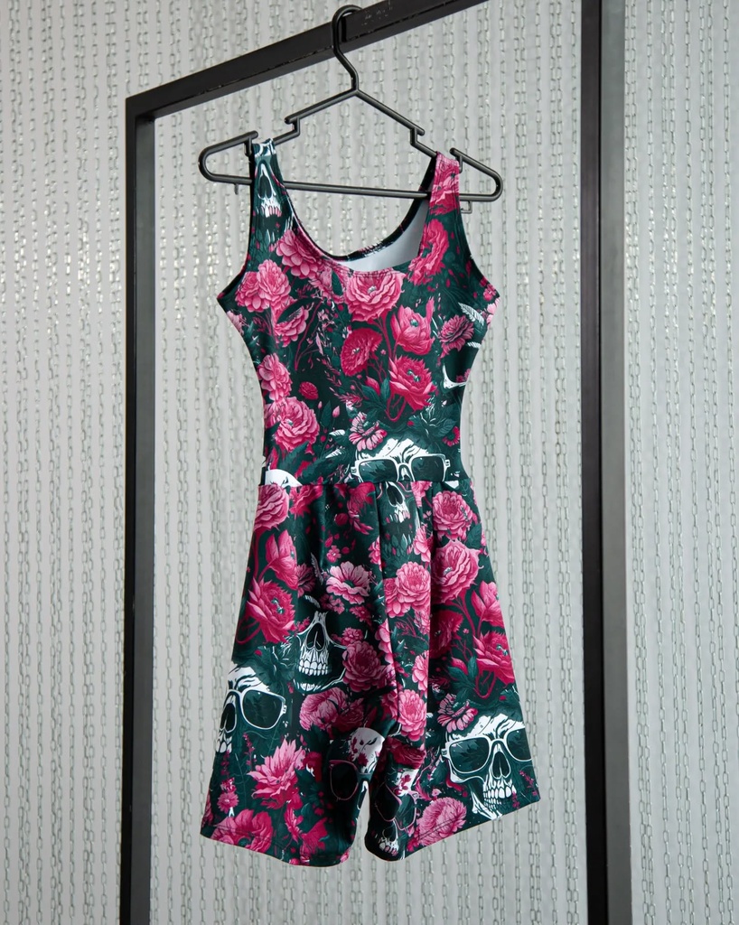 Enterizo Shorts - Dark Rose (M)