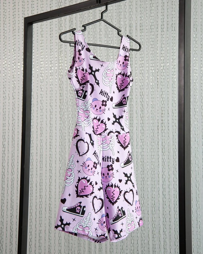 Enterizo Shorts - Kitty (M)