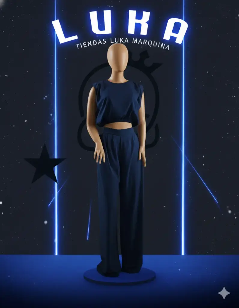 Conjunto Ella - Noche (M, Azul Marino)