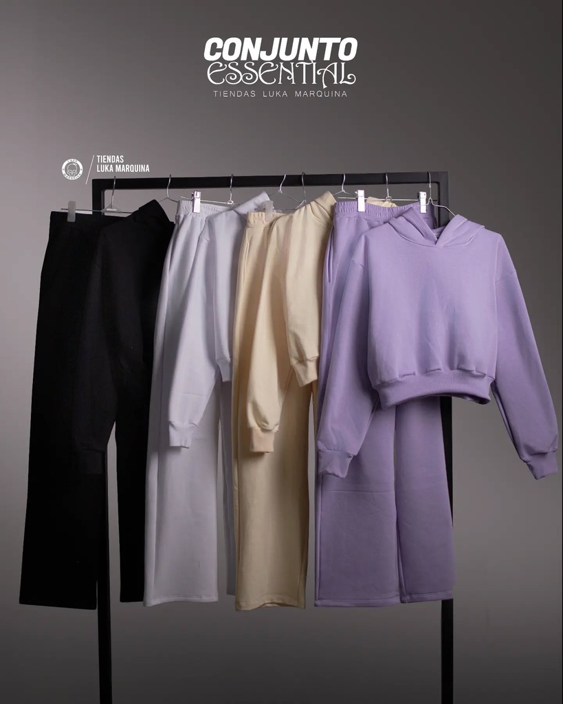 Conjunto Essencial Ella  (M, Negro)