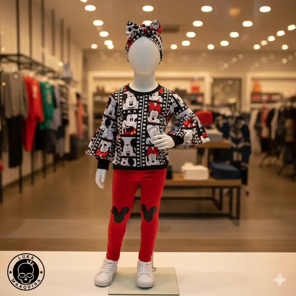 Conjunto Mickey Mouse (XS)